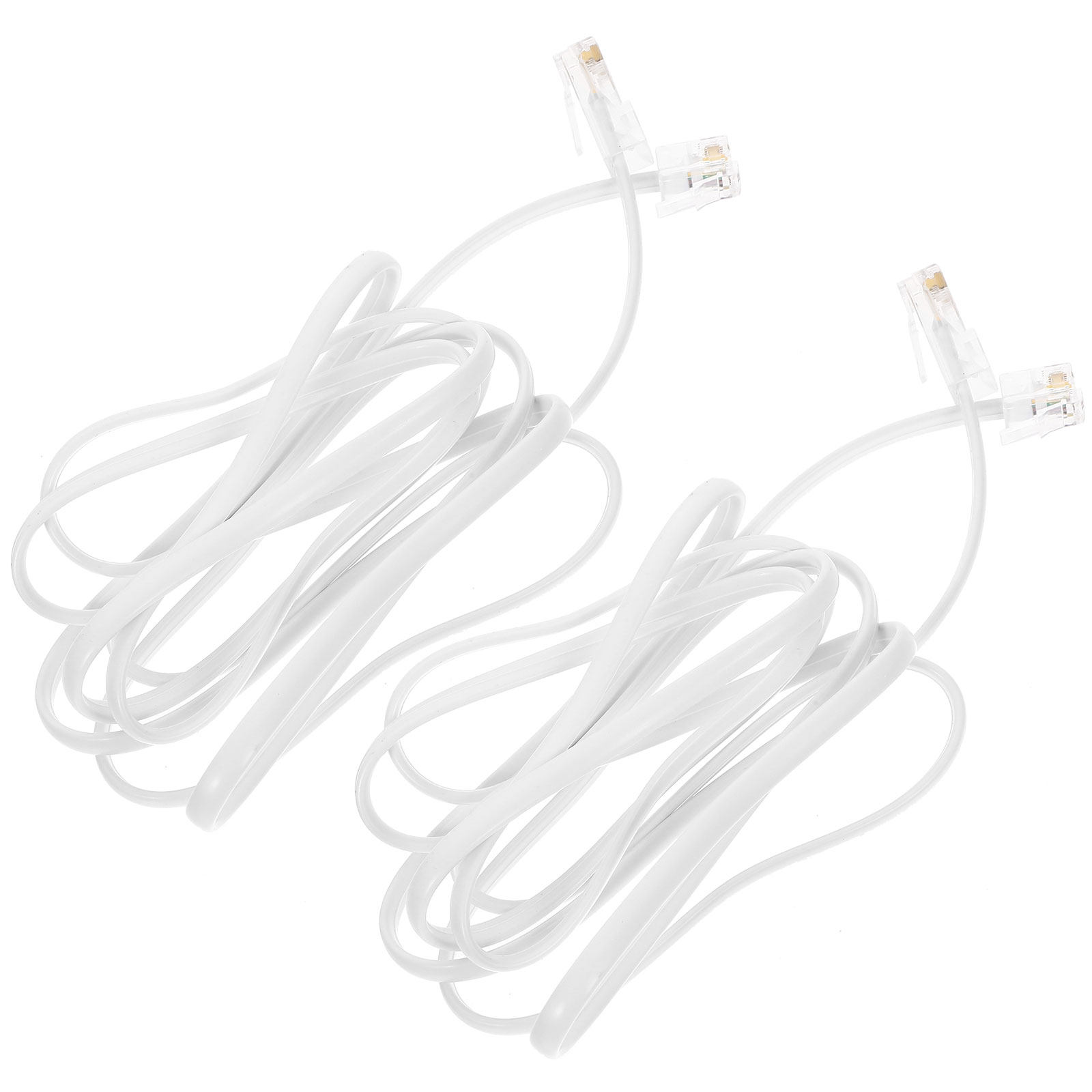 Transmission Jack Adapter - 2Pcs Adaptor Rj11 ke Rj45 Konverter