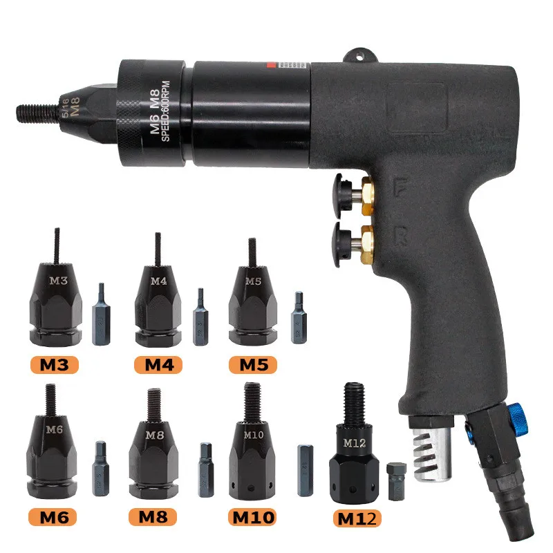 Rivet Gun Air - Pistol Rivet Nut Pneumatik Self-Lock 2026,