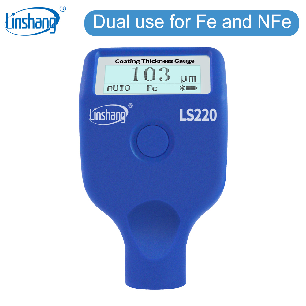 Paint Thickness Gauge - Linshang LS220 Meteran Cat Mobil Otomotif