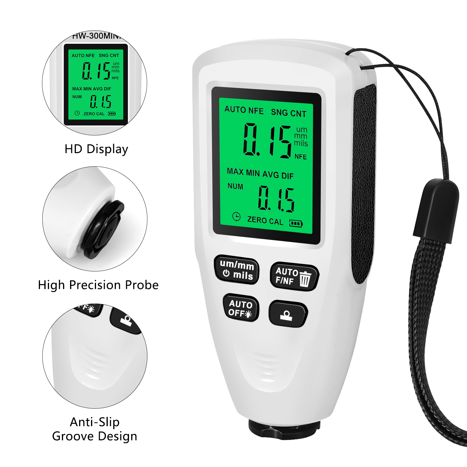 Paint Thickness Gauge - Alat Ukur Ketebalan Mobil Penguji Cat