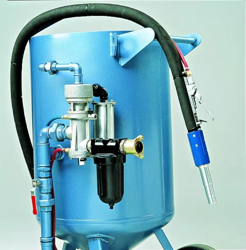 Sandblaster Cabinet - Kabinet Sandblasting Kompak Mini Industrial Sandblaster