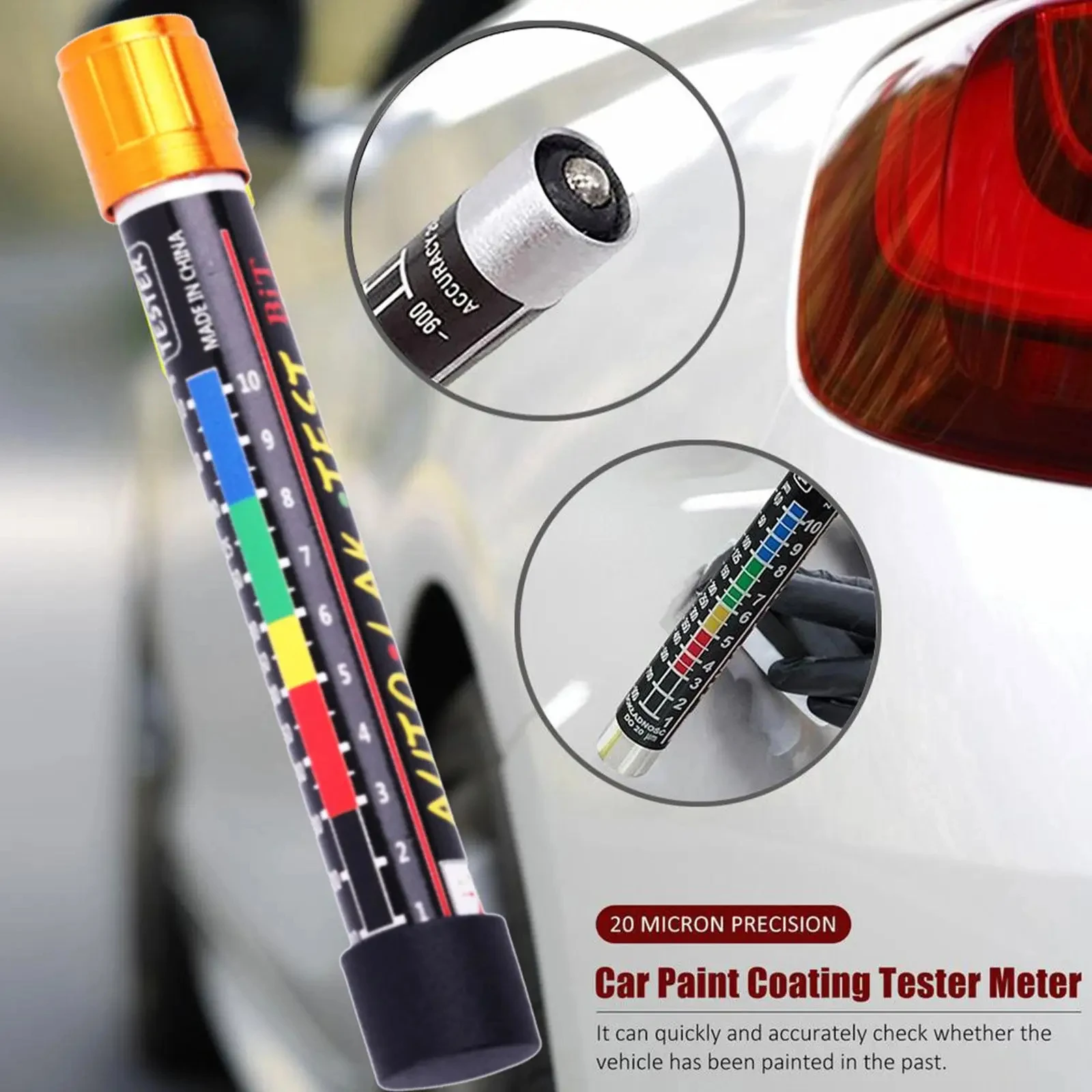 Paint Thickness Gauge - Alat Uji Ketebalan Cat Mobil dengan