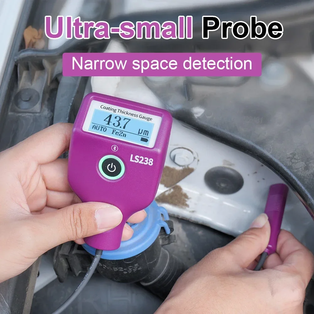 Paint Thickness Gauge - LS238 alat ukur ketebalan cat Digital,