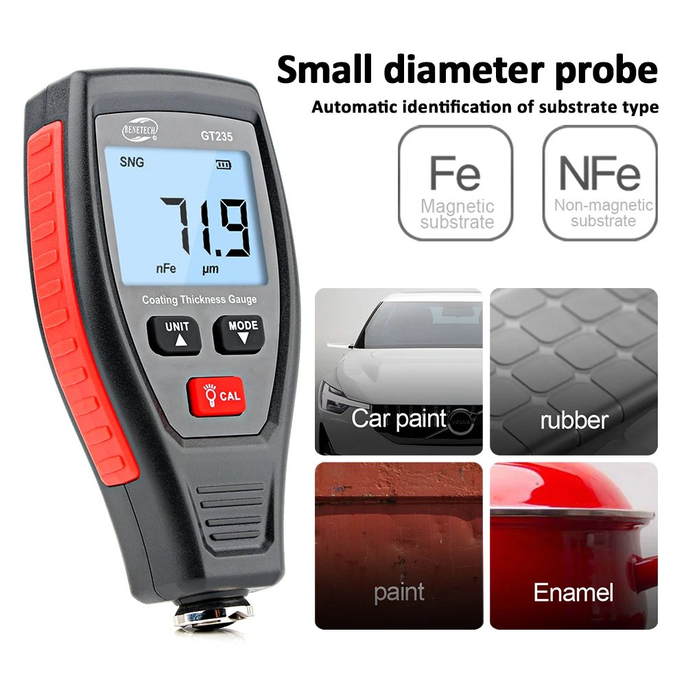 RZ pengukur ketebalan lapisan  - Paint Thickness Gauge ulasan dan harga