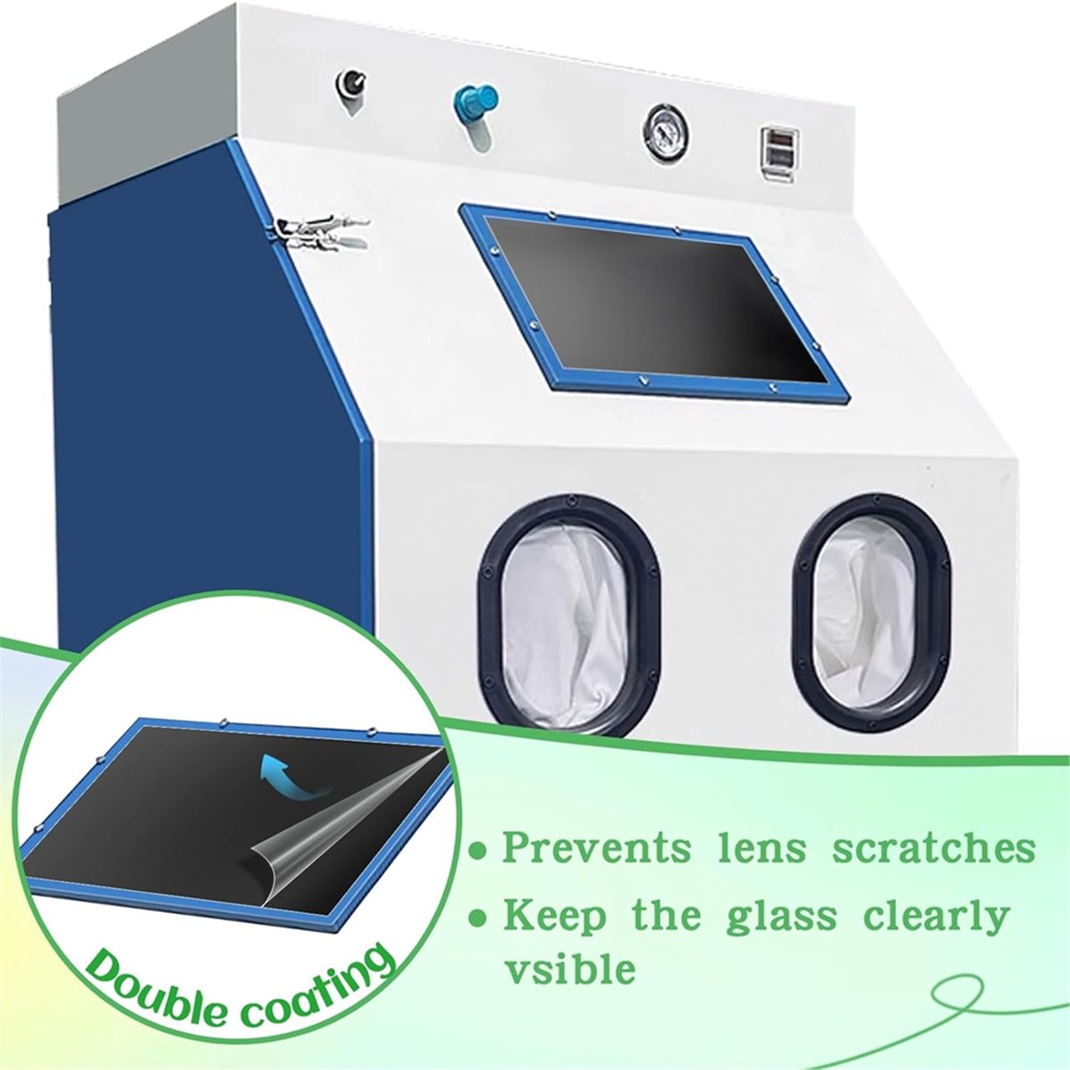 2026 Baru 10pcs Penutup Lensa  - Sandblaster Cabinet ulasan dan harga