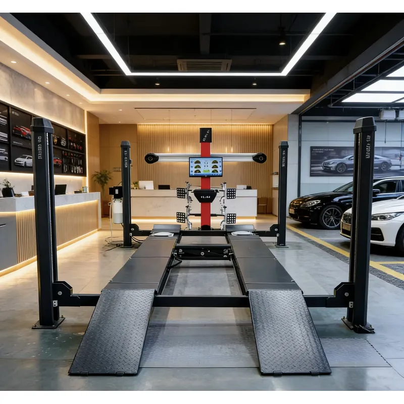 Mesin Penyelarasan Roda 3D 4 R - Wheel Alignment Machine ulasan dan harga