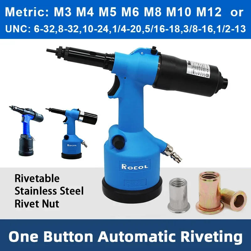 Mesin Tembak Paku Keling Indus - Rivet Gun Air ulasan dan harga