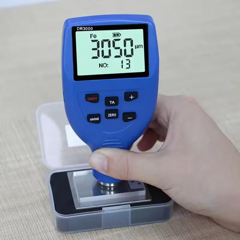    0-3000μm 0,1μm Fe NFe Prob - Paint Thickness Gauge ulasan dan harga