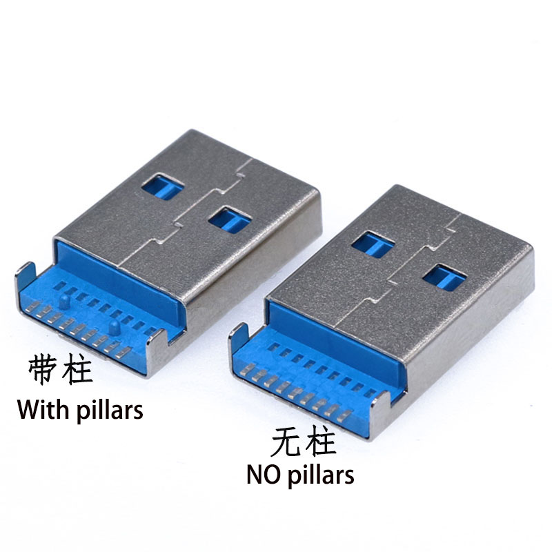 10 buah USB 3.0 Tipe A konekto - Transmission Jack Adapter ulasan dan harga