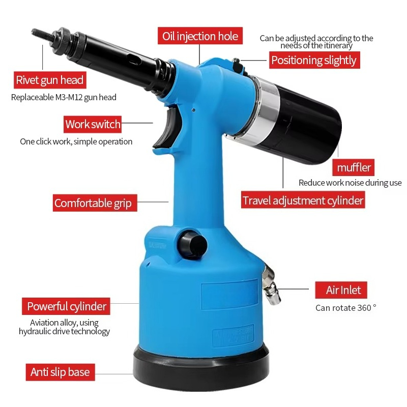 RL-5312 Alat Pemasang Rivet Ud - Rivet Gun Air ulasan dan harga