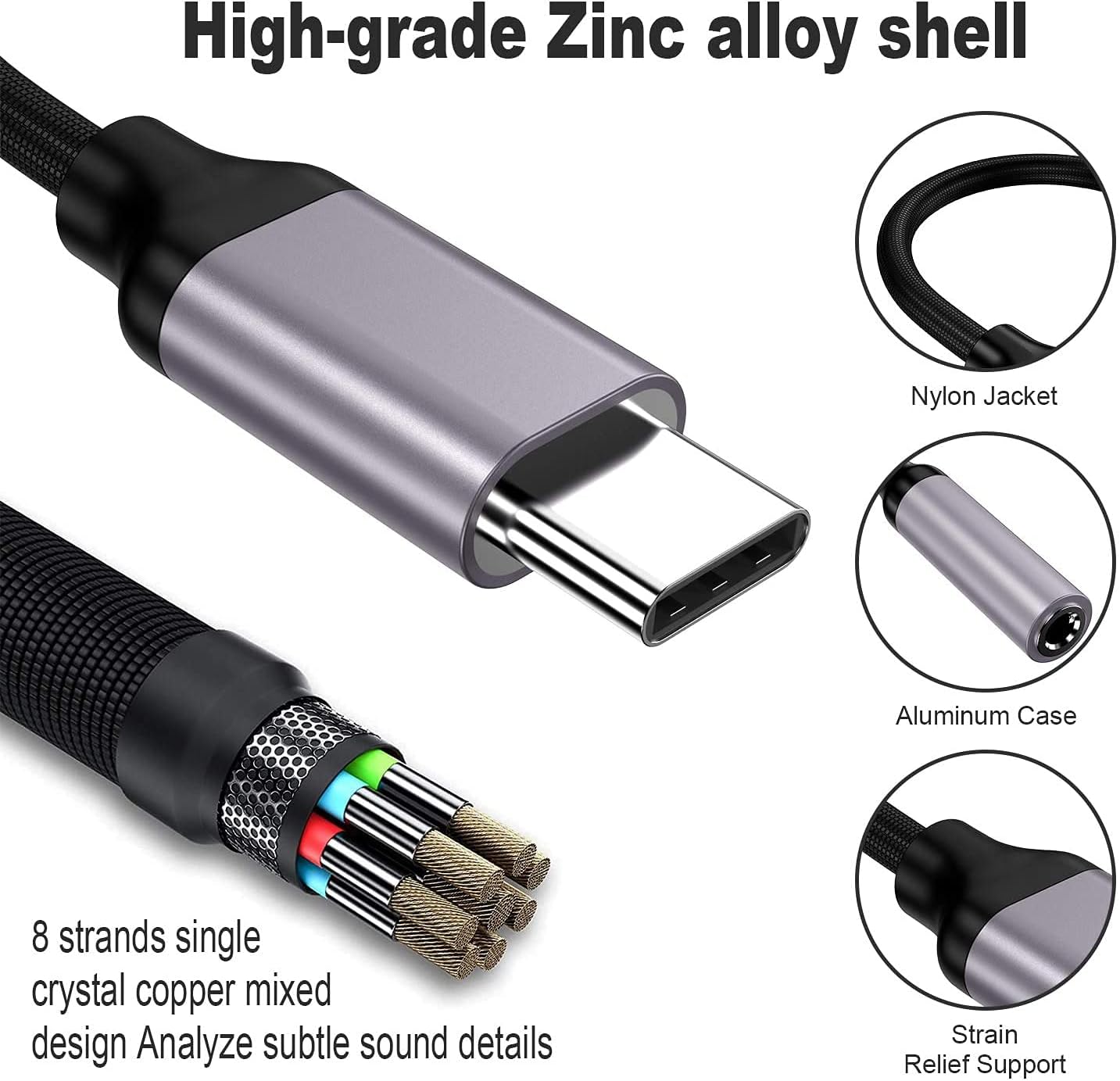 USB Tipe C ke 3.5mm adaptor Au - Transmission Jack Adapter ulasan dan harga