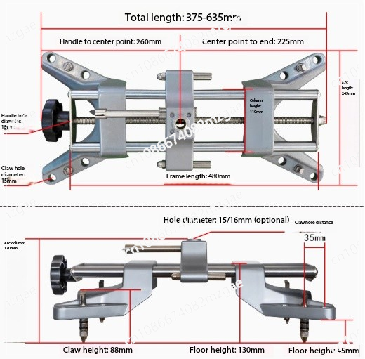 Aksesoris instrumen penyetelan - Wheel Alignment Machine ulasan dan harga