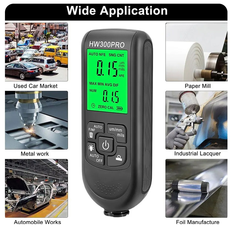 HW-300PRO Film cat mobil, alat - Paint Thickness Gauge ulasan dan harga